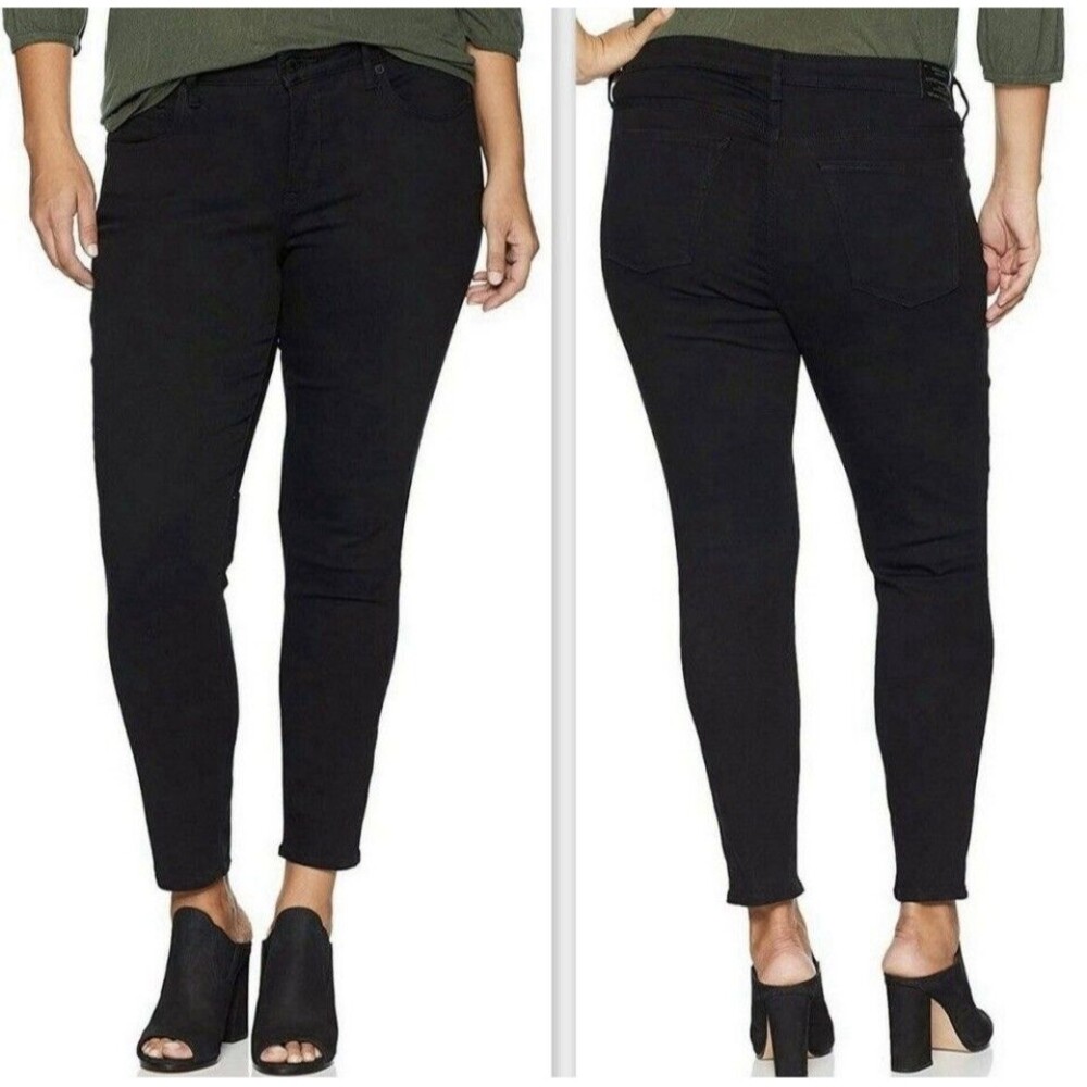 Lucky Brand Lolita Skinny Mid-Rise Curvy Fit Women's Stretch Jeans Plus Size 20W